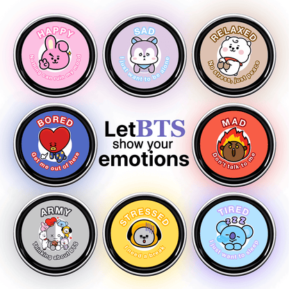 BangtanPIN™ Emotional Digital Pin